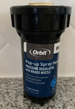 Orbit Professional 2” Full  Pop-Up Spray Head Brass Nozzle 80313-
