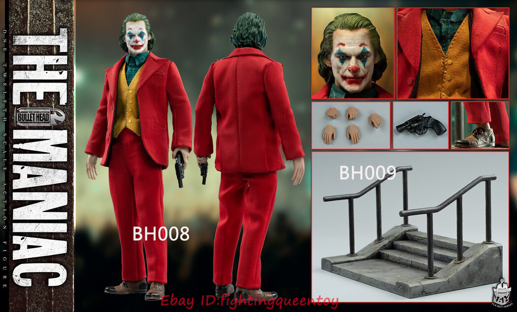 Bullet Head 1/12 サイズ ホアキンジョーカー BH008【新品】 Bullet Head X WAR STORY BH008 / 009 The Joker Jaquan & Base 1/12