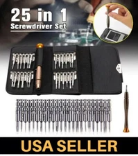 25 in 1 Screwdriver Set Torx Tools For MacBook iPhone X Samsung PC Tablet Laptop