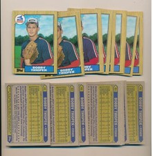 Bobby Thigpen 1987 Topps #61 50 Card Lot *5401