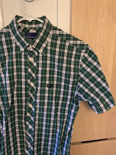 Fred Perry Button Down Shirt Mens S 