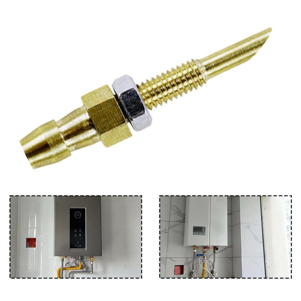Gas Water Heater Accessory Copper Brass Nozzle for Improved Heating