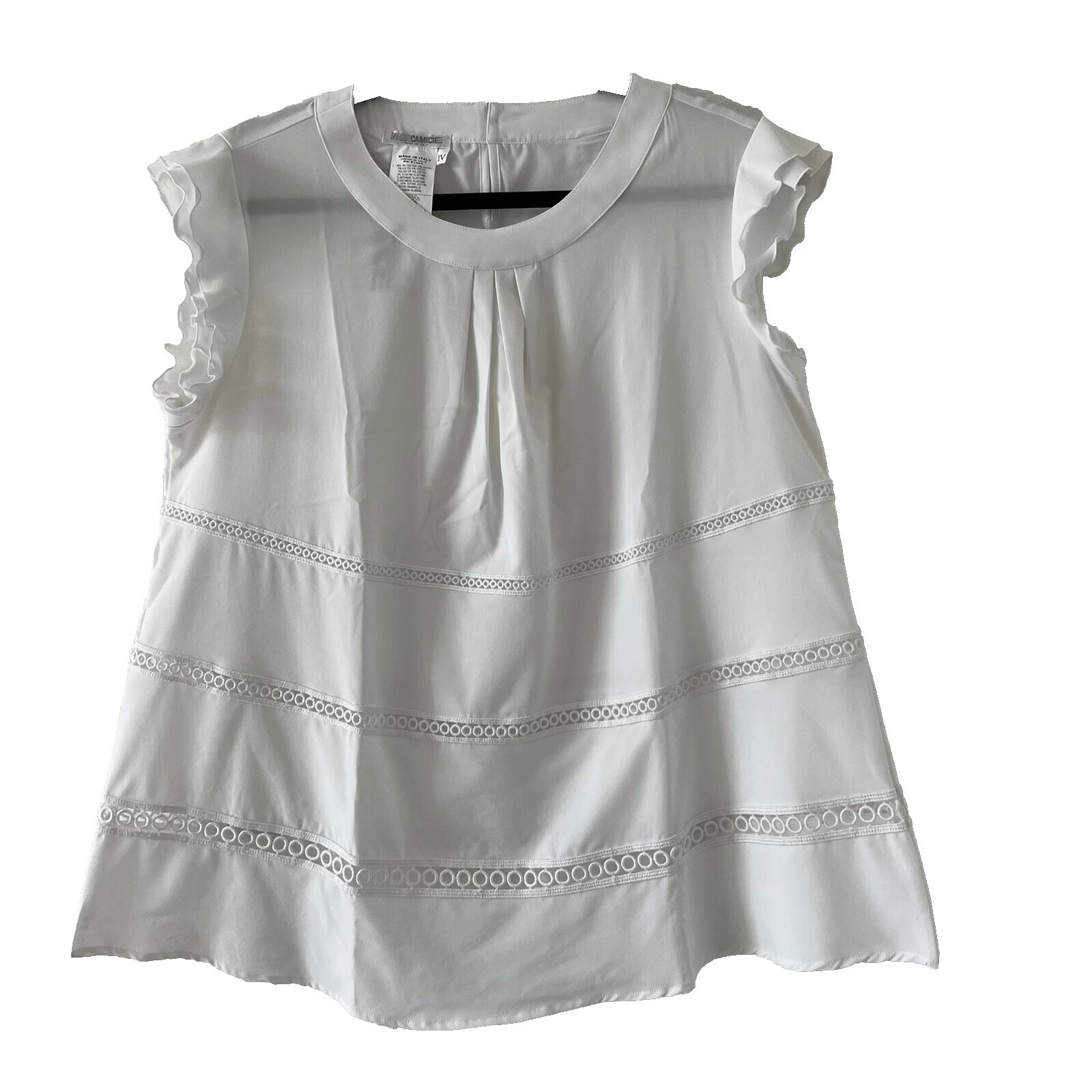 Naracamicie 纯色涤纶上衣女