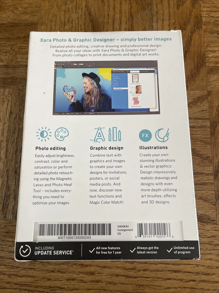 Xara Photo And Graphic Designer PC CD Rom Software-Brand New-SHIPS N 24 HOURS - Image 3 of 4