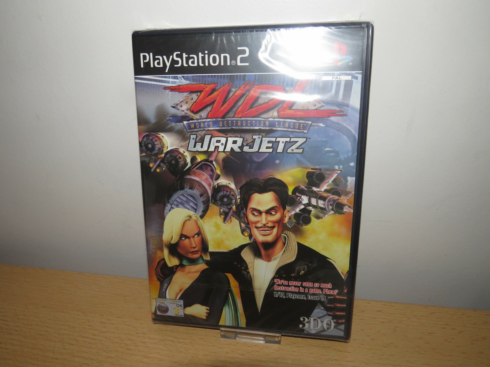 PS2: WDL WARJETZ  new factory sealed pal version