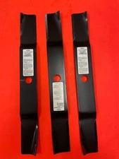 60" blade set for Simplicity mowers  using (2) 1719598BZYP and (1) 1719599ASM