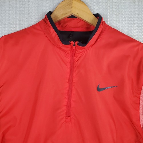 NIKE GOLF x ARCADIA BLUFFS Size Medium Mens Hardshell 1/2 Zip Windbreaker Jacket - Picture 9 of 12