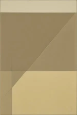 Large Abstract Painting 2x3' Earthtone 4 Geometric Demrin Fine Art Original NEW