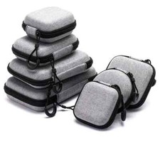 Portable Shockproof Headphone Case Earphone Bag Headset Storage Bag Accessories