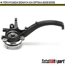 Steering Knuckle &Wheel Hub Bearing Assy for Hyundai Sonata Kia 02-05 Front Left