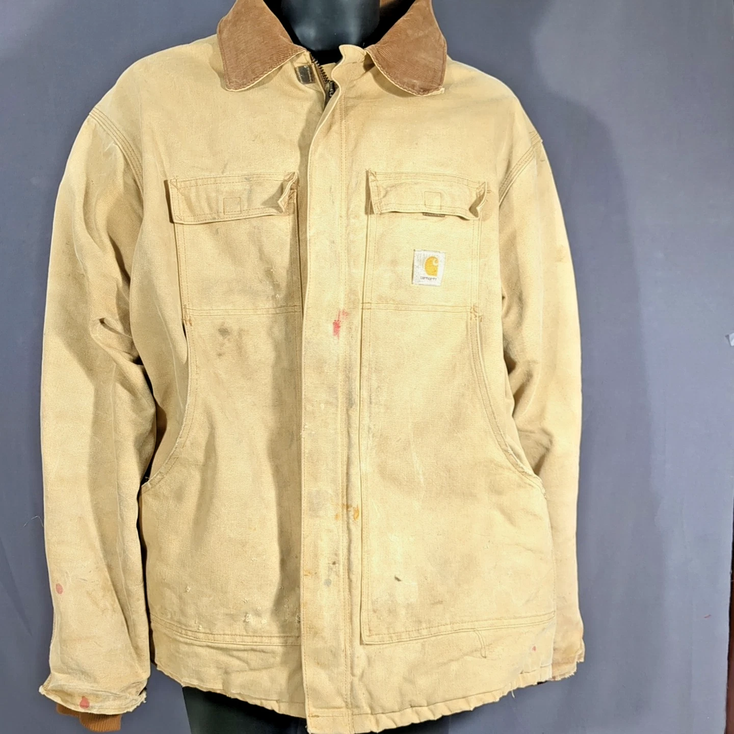 VETEMENTS Carhartt VTG Jacket Men's XXL Super Heavy Quilted Lining Work wear Coat