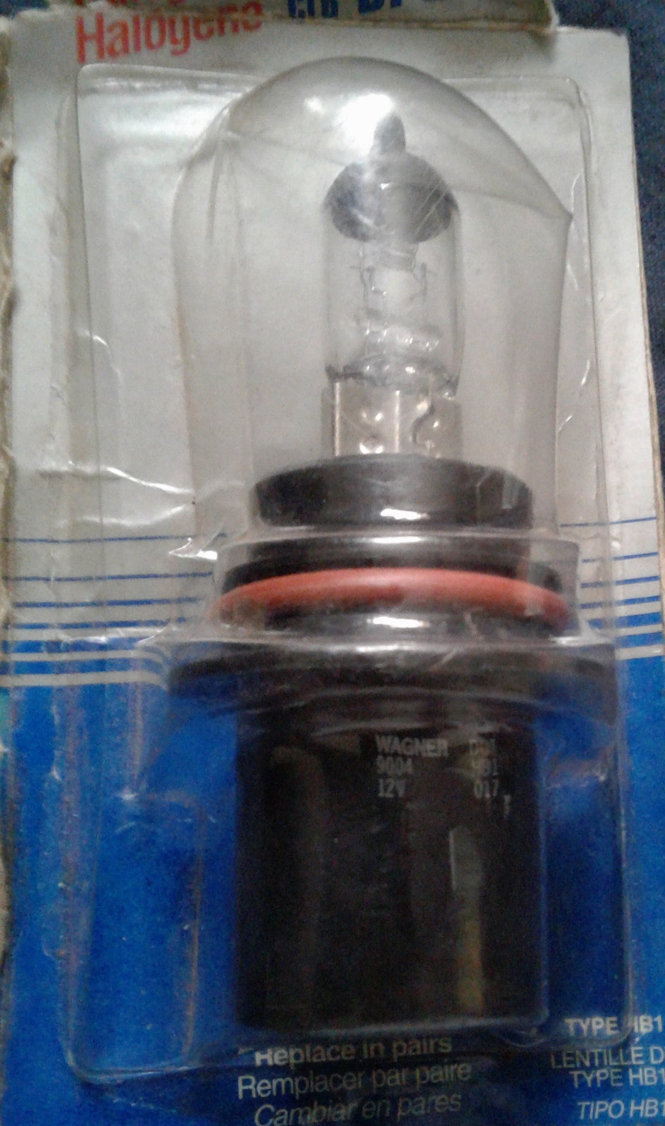 1 Carquest Headlight Wagner Hologen Bulb Part Bp9004 New Old Stock