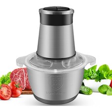 Mini Kitchen Food Blender Chopper | Small Electric Mixer Processor W/ 2L Foods