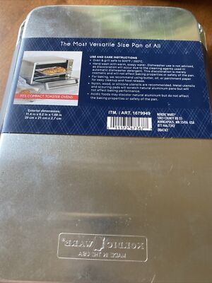 Nordic ware 4 prep Bake & Serve 8x11 Sheet Pans Made In America | eBay