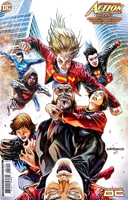 ACTION COMICS VOLUME 2 #1057 NM COVER F AL BARRIONUEVO CARD STOCK INCENTIVE VAR