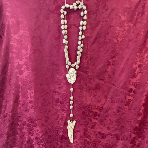 Extra Large Wall Rosary Beads Carved Resin (14C) MO8767 eBay