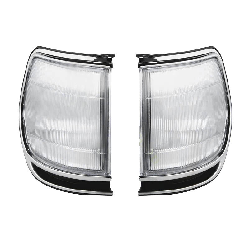 Pair Front Corner Signal Side Marker Light Lamp For Land Cruiser