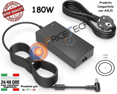 Caricabatteria 19V 6,3A 120W compatibile con Asus B53V-SO041X [5,5 x 2