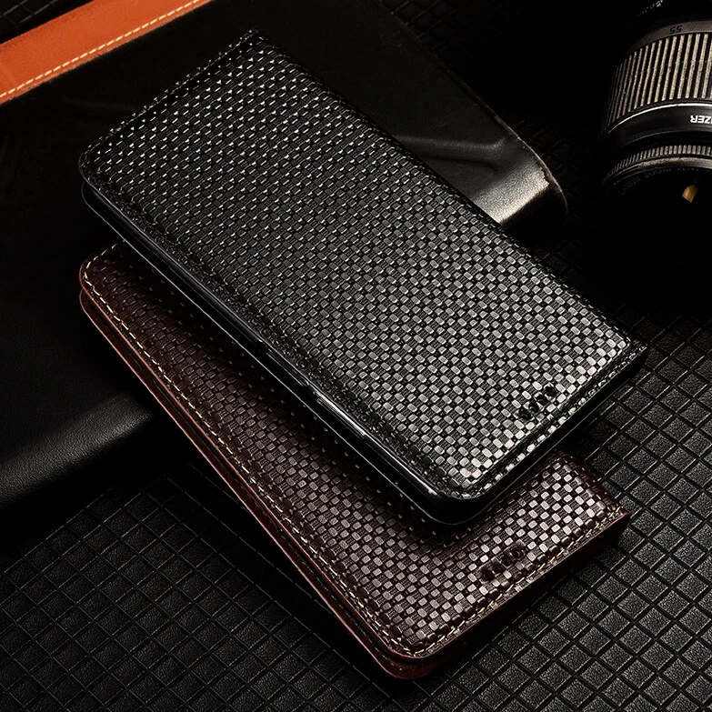 For OPPO Find X8 Pro X7 Ultra X6 Genuine Leather Magnetic Flip Wallet Book Case - Image 2 of 4