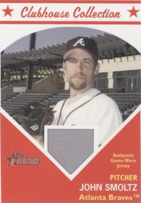 2008 Topps Heritage - John Smoltz #CCJS - 1 of 1
