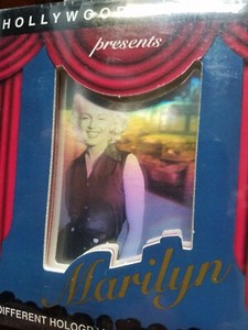 SEALED~MARILYN MONROE 4 HOLOGRAM CARDS H. LLOYD COLLECTION BY H~W ~LEGEND 1992