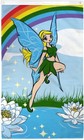 "Fairy Rainbow" flag 3x5 ft polyester banner sign vertical