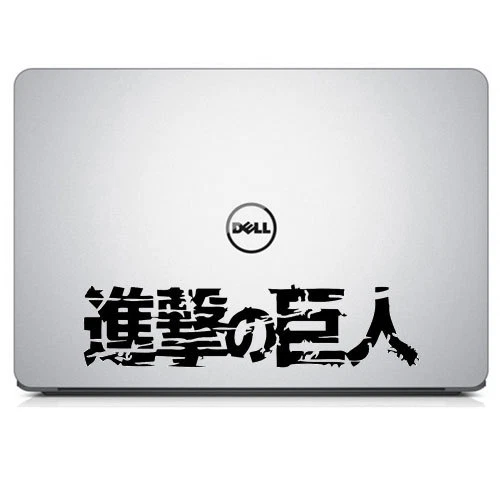 Cartoon Attack On Titan for Macbook Air Pro Laptop Car Window DIY Decal Sticker - Image 3 of 4