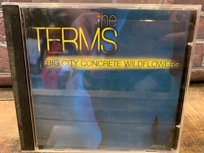 Big City Concrete Wildflowers by The Terms (CD, PROMO Single)