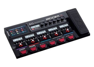 Zoom G11 Gitarre Multi-Effekte Prozessor für Gitarristen Echte Produkt Brandneu