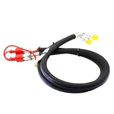 Kit tubi attacco terzo punto idraulico innesti Faster 3/8 + tappi