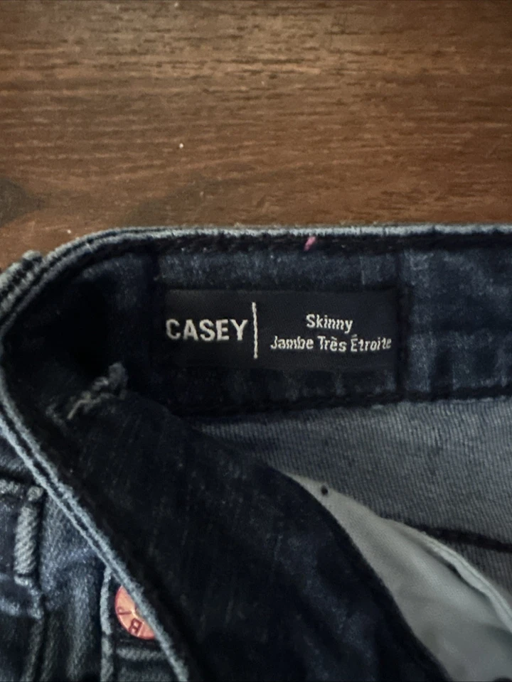 Jeans True Religion Niñas Talla 10 Rosa Botones Pierna Recta Foto 3 de 4