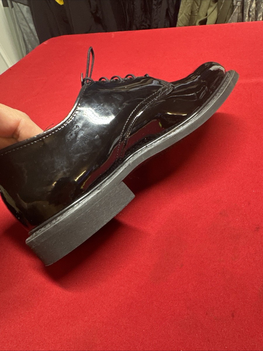 7.5 D - USMC USAF USN High Gloss Oxford Shoes Bates Capps Dress