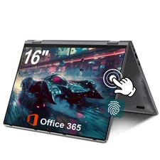 NEW Jumper 2-in-1 16" Laptop Tablet Windows 11 Touchscreen 256GB / 1152GB SSD
