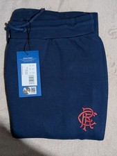 Glasgow Rangers Mens football comfy Castore official joggers pants XL navy red 