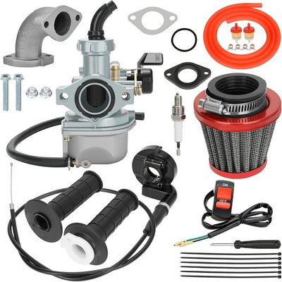 #ad PZ22 Carburetor 22mm for 110cc 125cc ATV Dirt Bike Quad Parts $36.95