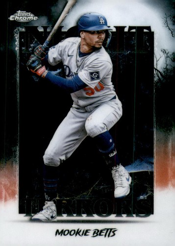 Mookie Betts #NT-9 2025 Topps Update Night Terrors card