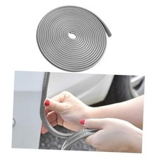 Car Door Edge Guards, 16Ft Rubber Seal Car Door Edge Trim, U Shape Door Gray