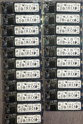 Lot Mixed Kioxia Toshiba 256GB KXG60ZNV256G SSD M.2 NVMe 2280 PCIe SSD 03VFCP