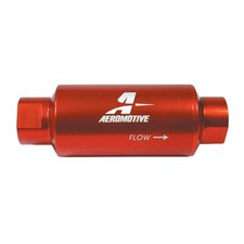 Aeromotive 12301 One Fuel Filter In-line 10 Micron Fabric 10 An Female Red