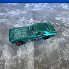1971 Hot Wheels Redline Bye-Focal aqua Spectraflame missing 1/2 of back tires