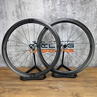 Low Mile! Industry Nine Solix SL 45c 45mm Ceramic Carbon Tubeless Wheelset 1446g