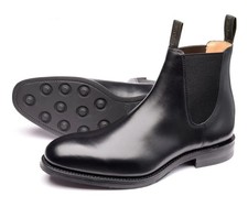 Scottish Black Ghillie Brogues Kilts Boots Men's Kilt Leather Boots