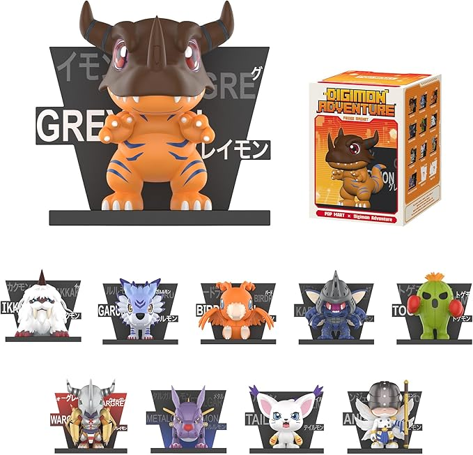 Digimon Adventure - Fridge Magnet Blind Box Confirmed Figure Gift