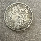 1886 Morgan Silver Dollar $1 New Orleans Circulated Business Strike Coin