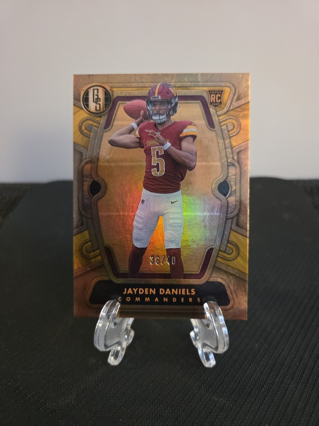 2024 Gold Standard Jayden Daniels Citrine Rookie RC /40 Washington Commanders
