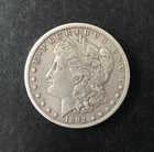 1892-S Morgan Silver Dollar, Circ, Good Details, Rare Key Date, 90% Silver, ? VF