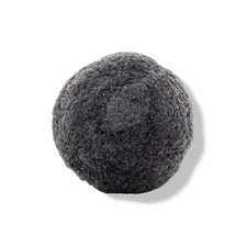 100% PURE Konjac Sponge: Charcoal. Natural Gentle Facial Cleansing Sponge