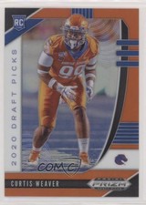 2020 Panini Prizm Draft Picks Rookies Orange Curtis Weaver #166 g6p