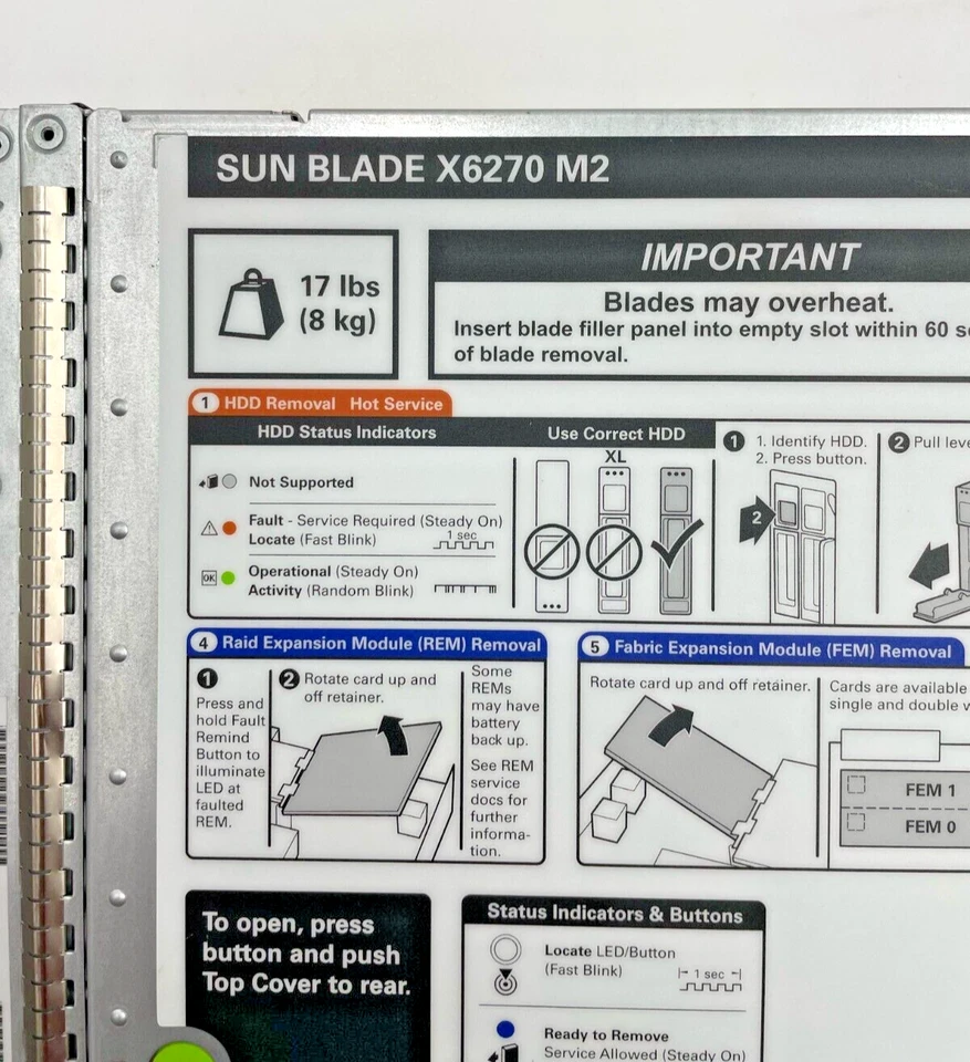 SUN BLADE X6270 M2 BLADE ASSEMBLY - Bild 2 von 4
