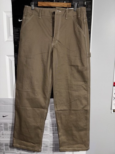 (3 Stück) Nike Life Carpenter Hose Herren Größe 32 Khaki Beige Schwarz Weiß Straight - Bild 2 von 7